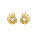 PENDIENTES CARACOLA PLATA LUXENTER