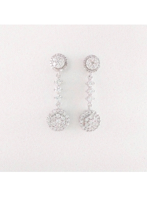 PENDIENTES ORO DIAMANTE 0.86 CT                                       