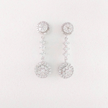 PENDIENTES ORO DIAMANTE 0.86 CT                                       