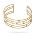 BRAZALETE ACERO DORADO ANARTXY