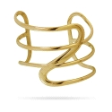 BRAZALETE DE ACERO DORADO ANARTXY