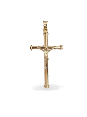 CRUZ ORO CRISTO 21X14 MM                                                                            