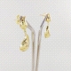 PENDIENTES ORO GOTAS                                                                                