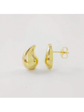 PENDIENTES ORO GOTA                                                                                 