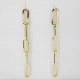 PENDIENTES ORO ESLABONES                                                                            