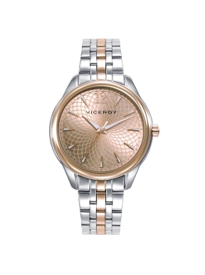 RELOJ ACERO IP ROSA BRAZALETE VICEROY                                                               