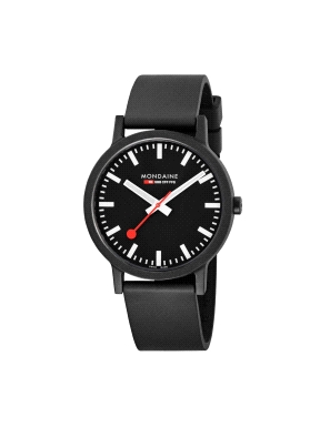 MONDAINE SBB ESSENCE 41 MM NEGRA                                                                    