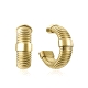 PENDIENTES ACERO IP DORADO TUBOGAS VICEROY                                                          