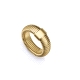 ANILLO ACERO IP DORADO TUBOGAS VICEROY                                                              