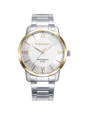 RELOJ ACERO IP DORADO BRAZALETE VICEROY                                                             