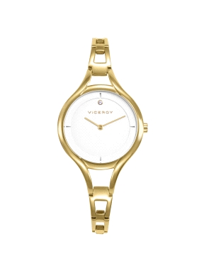 RELOJ ACERO IP DORADO BRAZALETE VICEROY                                                             