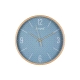 RELOJ PARED MADERA SILENCIOSO AZUL 30,5CMS                                                          