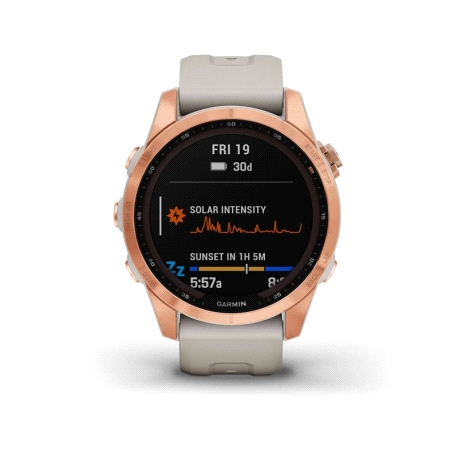 GARMIN FENIX 7S SAPPHIRE SOLAR EDITION