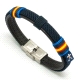 PULSERA WAKE UP AZUL MARINO                                                                         