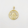 MEDALLA ORO VIRGEN NIÑA CIRCONITAS                                                                  