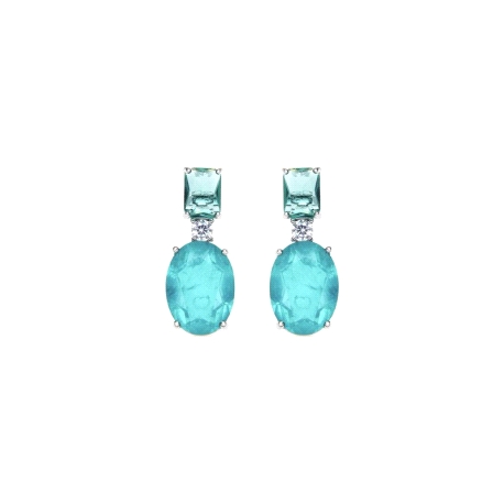 PENDIENTES PHETAL PLATA LUXENTER                                                                    