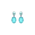PENDIENTES PHETAL PLATA LUXENTER