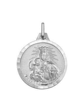 MEDALLA PLATA VIRGEN DEL CARMEN                                                                     