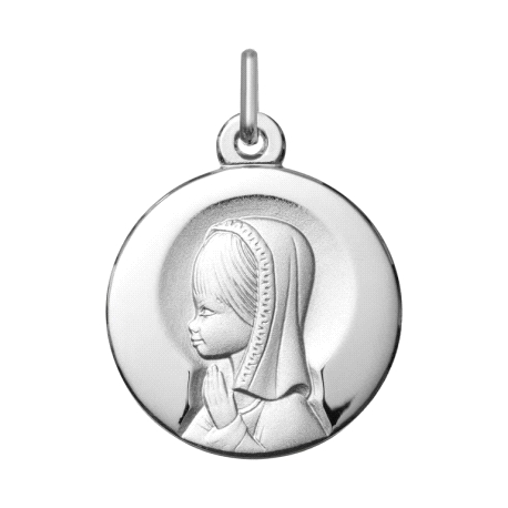 MEDALLA PLATA VIRGEN NIÑA                                                                           