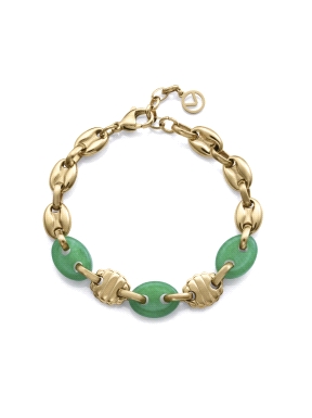 PULSERA ACERO IP DORADO VICEROY                                                                     