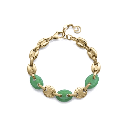 PULSERA ACERO IP DORADO VICEROY                                                                     