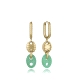 PENDIENTES ACERO IP DORADO VICEROY                                                                  