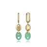 PENDIENTES ACERO IP DORADO VICEROY                                                                  