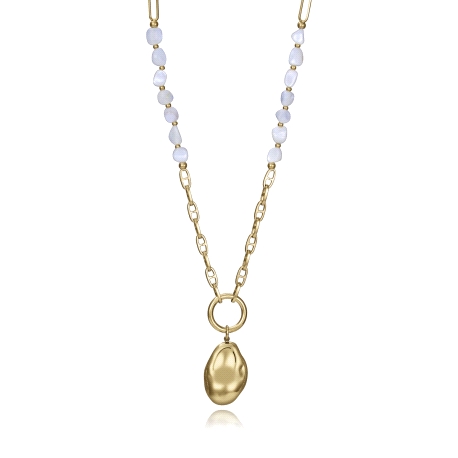 COLLAR ACERO IP DORADO VICEROY                                                                      