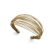 PULSERA ACERO IP DORADO VICEROY                                                                     