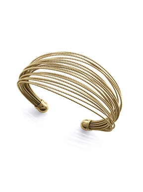 PULSERA ACERO IP DORADO VICEROY                                                                     