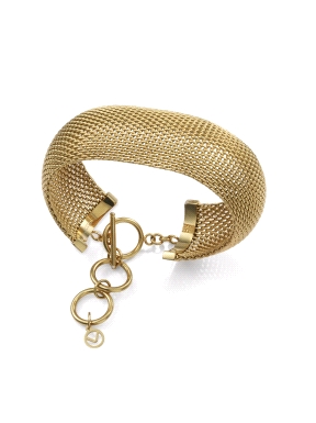 PULSERA ACERO IP DORADO VICEROY                                                                     