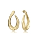 PENDIENTES ACERO IP DORADO VICEROY                                                                  