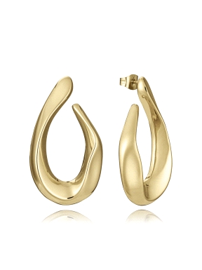 PENDIENTES ACERO IP DORADO VICEROY                                                                  