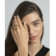 ANILLO ACERO IP DORADO VOLUMEN VICEROY                                                              