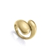ANILLO ACERO IP DORADO VOLUMEN VICEROY                                                              