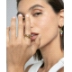 ANILLO ACERO IP DORADO ABIERTO VICEROY                                                              
