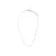 COLLAR COPIM PLATA LUXENTER                                                                         