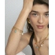 PULSERA ACERO IP DORADO CONCHA VICEROY                                                              