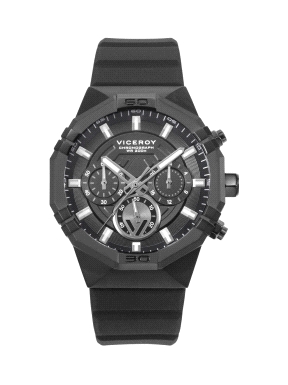 CRONO ACERO IP NEGRO CORREA VICEROY                                                                 