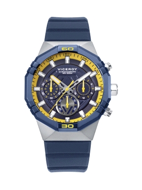 CRONO ACERO IP AZUL CORREA VICEROY                                                                  