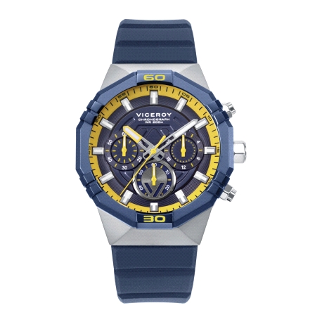 CRONO ACERO IP AZUL CORREA VICEROY                                                                  