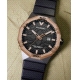 RELOJ ACERO IP NEGRO Y ROSA CORREA VICEROY                                                          