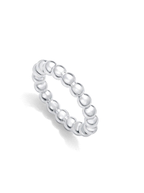 ANILLO ACERO CHAPADO PLATA VICEROY                                                                  