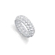 ANILLO ACERO CHAPADO PLATA VICEROY                                                                  