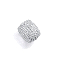 ANILLO ACERO CHAPADO PLATA VICEROY                                                                  