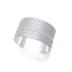 PULSERA ACERO CHAPADO PLATA RIGIDA VICEROY                                                          