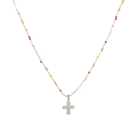 COLLAR CRUZ PLATA LUXENTER                                                                          