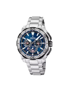 FESTINA CAB.CRONO ACE.ESF.AZ/NE.                                                                    