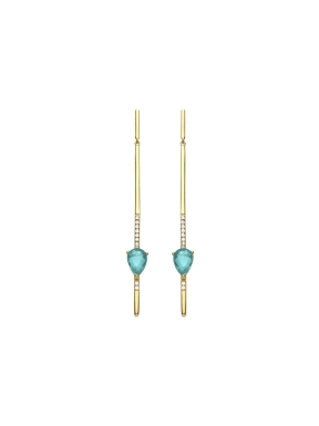 PENDIENTES SERIEL PLATA LUXENTER                                                                    