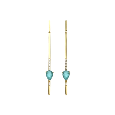 PENDIENTES SERIEL PLATA LUXENTER                                                                    